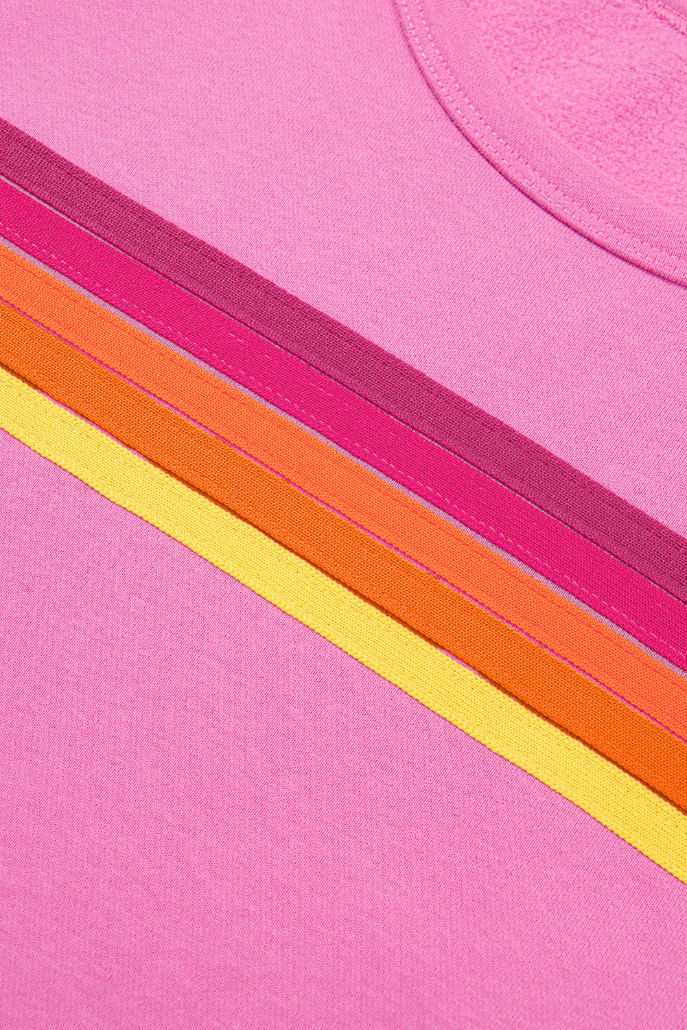 Beau Blue Accent Pullover and Shorts Two Piece Casual Set