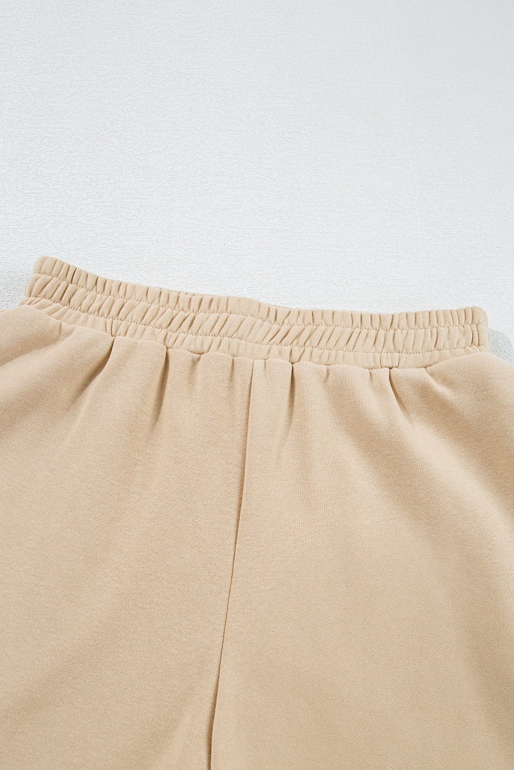 Beau Blue Accent Pullover and Shorts Two Piece Casual Set