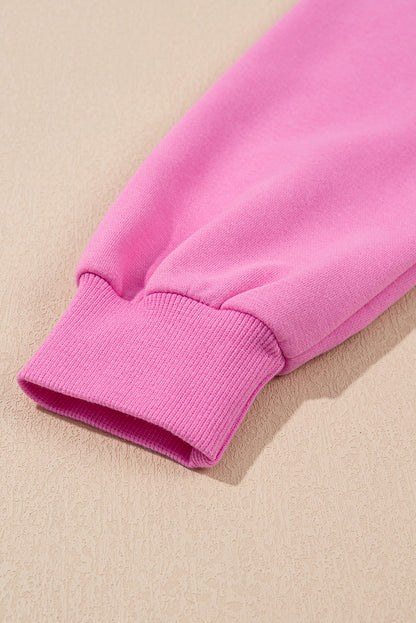 Beau Blue Accent Pullover and Shorts Two Piece Casual Set