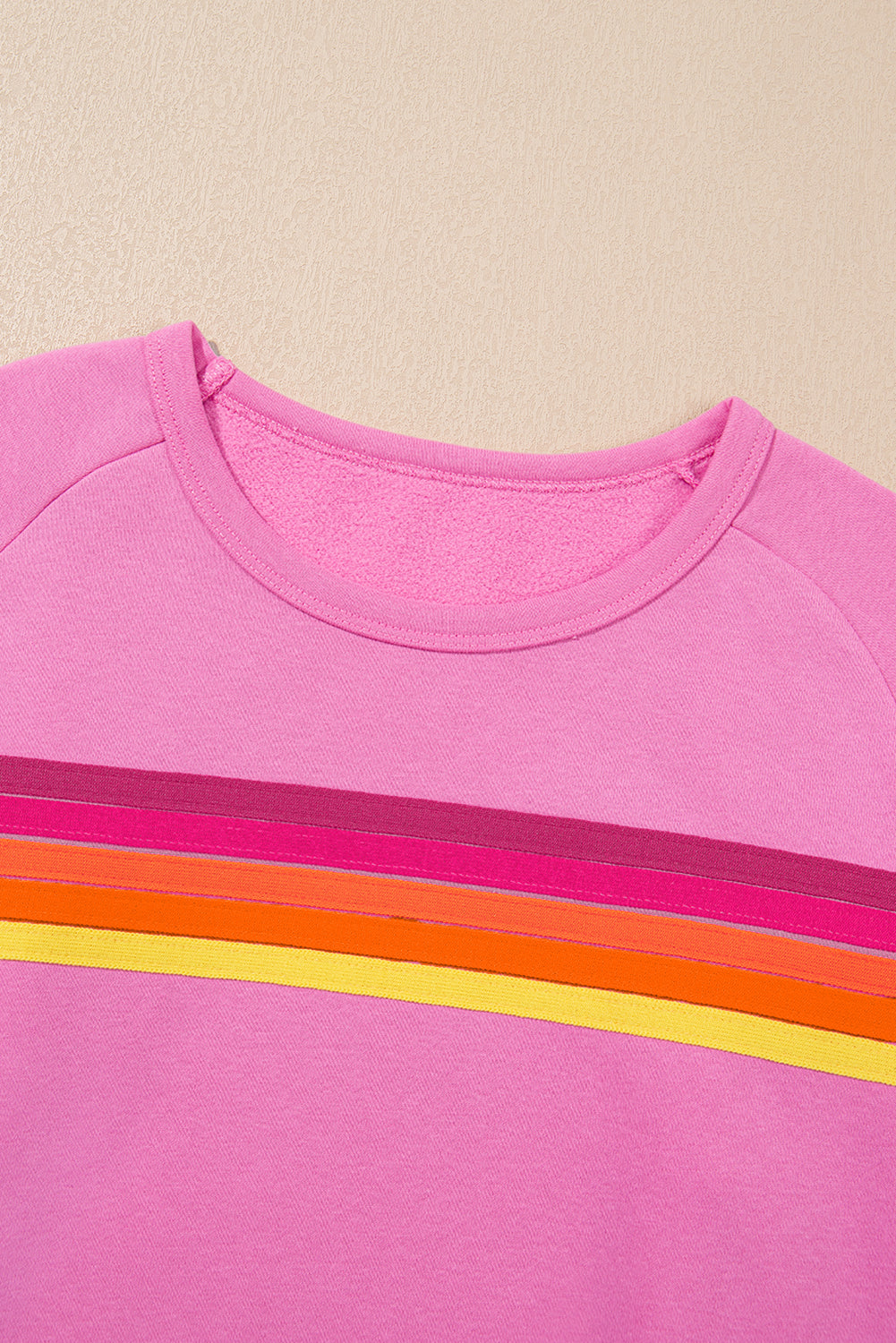 Beau Blue Accent Pullover and Shorts Two Piece Casual Set