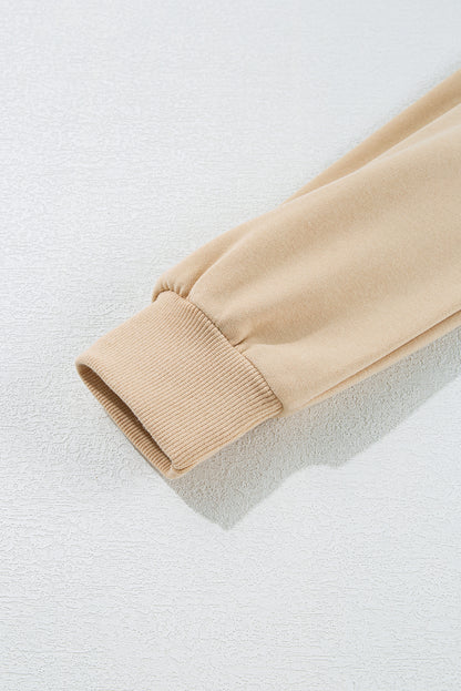 Beau Blue Accent Pullover and Shorts Two Piece Casual Set